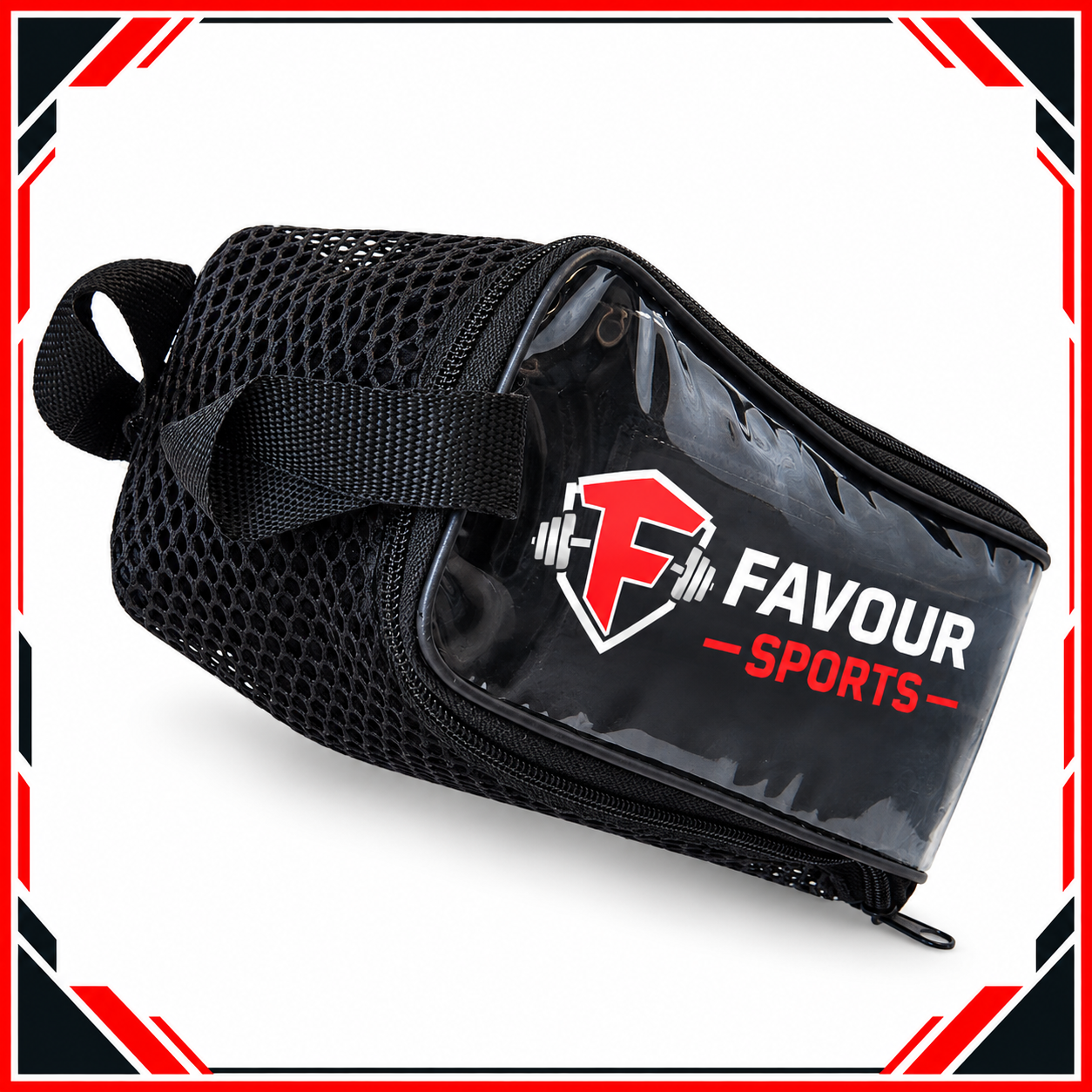 Protective Sports Gear Carry Bag | Custom Mesh Equipment Storage Bag